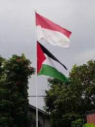 Harga bendera negara palestina pajang 70 x115. Bendera Merah Putih Dan Palestina 1 Tiang Ini Tanggapan Ahli Hukum