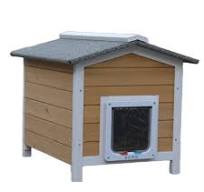 OEM Sturdy solid wood cat shelter yellow cute, Sturdy solid ...