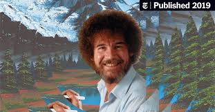 As someone who has always been described as loud, his soothing voice, combined with the rhythmic after five or so hours, i thought the trick to enjoying ross was to join him and paint. Where Are All The Bob Ross Paintings We Found Them The New York Times