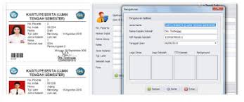 Aplikasi Cetak Kartu Ujian 2019 Pts Pas Pat Un Usbn Microsoft Excel Kartu Aplikasi