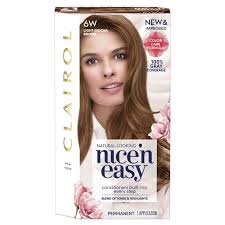 Most likely you are either referring to hair color in a light blonde shade or bleach. Nice N Easy Permanent Hair Color 6w Natural Light Caramel Brown 1 Kit Walmart Com Walmart Com