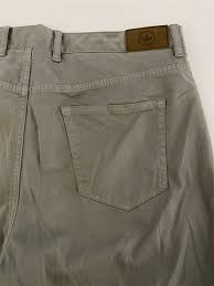 Peter Millar De 36 X 34 Gris Ultimate Saten Flex 5 Bolsillo Pantalones Informales Mf19b39 Ebay