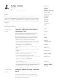 Elementary teacher resume examples—summary statement. Teacher Resume Writing Guide 12 Examples Pdf 2020