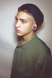 Gauges Piercing Good Looking Men Stretched Ears
