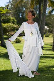 Violet evergarden ensemble pour femme coton polyester en lin de coton verte. Amalthee Creations Loose Fit Natural White Silk Tunic Perfect For Wedding Party Clothes Fashion Linen Clothes