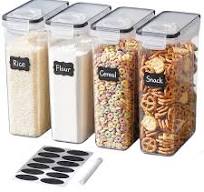 Airtight Grain Storage Containers