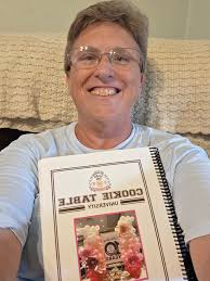 Brittany's cookbook waiting at home for me