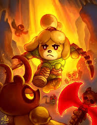 Doom Crossing Eternal Horizons Doom Animal Crossing Fan Art Animal Crossing Animal Crossing Memes