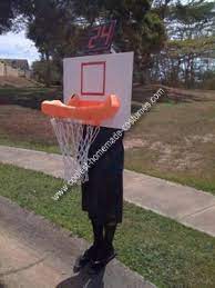 Coolest Homemade Basketball Hoop Costume Homemade Costumes Homemade Halloween Costumes Cheap Halloween Costumes