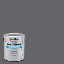 Working at walmart may or may not be a good place to work. Colorplace Ultra Interior Paint Primer Dark Grey Silk Satin 1 Gallon Walmart Com Walmart Com