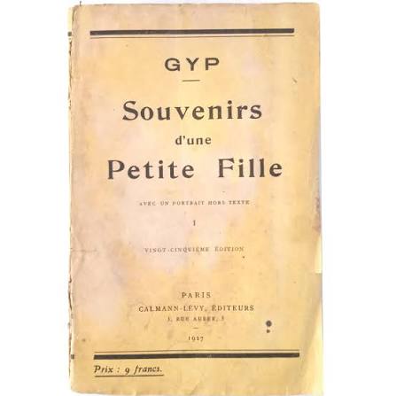 SOUVENIRS D´UNE PETITE FILLE. Gyp – LIBRERÍA CLÍO
