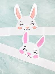 Use these easter bunny ears in your class or have fun coloring them this spring. Easter Bunny Ears Headband Craft