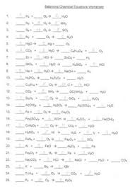 Balancing equations and types of reactions worlsheet key. Nyla Austin Naustin1771 Profile Pinterest