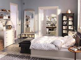 Mixing Black And White Furniture Bedroom Ikea Bedroom Ikea Bedroom Design Traditional Bedroom
