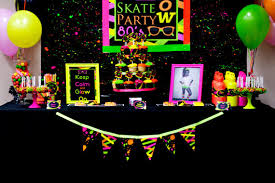 Don't forget to use code: Neon Glow In The Dark Sweet 16 Party Theme Ideas