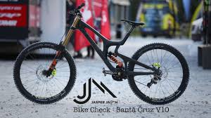 Maybe you would like to learn more about one of these? Santa Cruz V10 Cc Bike Check Jasper Jauch 2018 Youtube