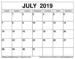 July 2019 Calendar Printable Templates On We Heart It September Calendar Calendar Printables Calendar 2019 Printable