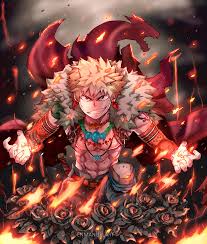 I'll become a hero that surpasses even you!katsuki bakugo to all might. Katsuki Bakugo By Enmanuelart20 Bokunoheroacademia