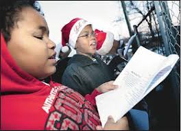 Douglass-Riverview News and Current Events: After the Blackout, Christmas  Caroling in the Snow