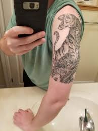 One common myth surrounding tattoos for people with black and brown skin alike is that color tattoos won't show up bold enough on the skin. Thinking Of Changing My Black And White Tattoo To Color Tattoo