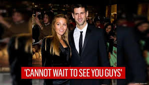 «для он был спортсменом, за успехами которого следила. Novak Djokovic Cannot Wait To Meet His Wife Jelena And Kids Post Australian Open Triumph