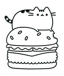Dibujos Para Colorear De Gatos Kawaii