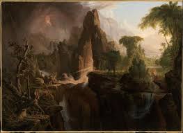 Expulsion From The Garden Of Eden Google Art Project Museum Of Fine Arts Hudson River School