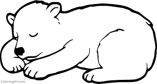 🌈 therapeutic effects of coloring pages. Hibernate Baby Bear Coloring Page Coloringall
