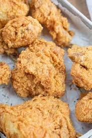 If you're looking for the secret to tender fried chicken, marinate the chicken in spiced buttermilk before you fry it. Super Crispy Fried Chicken Dinner Then Dessert