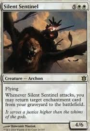 Buy products such as magic: Mtg Modern Card Prices Born Of The Gods Silent Sentinel Magic The Gathering Cards Magic The Gathering Angel Deck