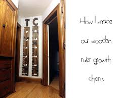 Personalized Wooden Growth Chart Practicalmgt Com