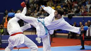 A sport, originally from japan, in which people fight using their arms, legs, hands, and feet…. 2020 Karate 1 Series A Santiago Chile Wkf