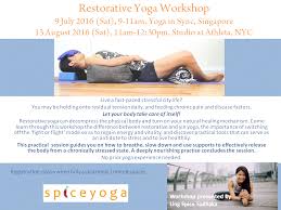 restorative yoga work e yoga