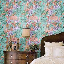 For more information about decorating with color trends, visit framedart.com. Flamingo Club By Matthew Williamson Children S Wallpaper Wallpaper Uk