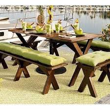 Rent Or Make Cushions For Picnic Table Chairs Picnic Table Bench Picnic Table Bench Table