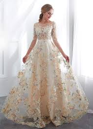 Long Sleeves Prom Dresses Floral Embroidered Prom Dresses 2019 Prom Dresses Elegant Prom Dresses Price Cheap Floral Dresses Beauty Dress Prom Dresses Long
