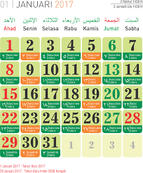Berdasarkan kemungkinan rukyatul hilal global. Template Kalender 2017 22 Toko Fadhil Template