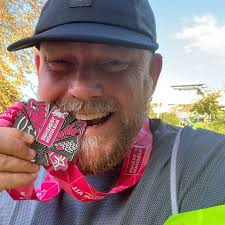 Yesterday I put a proper shift in… Yesterday I completed the Yorkshire  Marathon