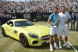 What is rafael nadal's tennis racquet? Rafael Nadal Not Happy About The Mercedes Amg Gt S He Received Mercedesblog