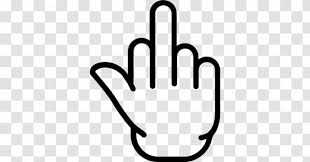 You can draw from imagination, but it's better if you use a few references and draw them step by step. Middle Finger The Clip Art Human Skeleton Gesture Transparent Png
