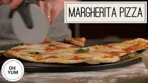 Easy Home Made Margherita Pizza Recipe Oh Yum With Anna Olson Anna Olson Margherita Pizza Recipe Easy White Bread Recipe