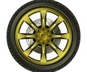 750+ Gold Car Rims Stock Photos, Pictures & Royalty-Free ...