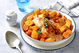 Poulet Roti Aux Pommes De Terre Et Carottes Recette Recette Poulet Roti Aliments Les Plus Sains Recette Conviviale