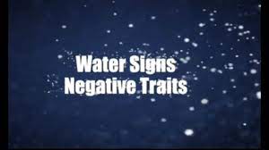 List Character Traits Negative Traits Water Signs Cancer Scorpio And Pisces Youtube