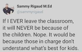 TeacherGoals en LinkedIn: Do you agree? 🤔 📷 Sammy Rigaud