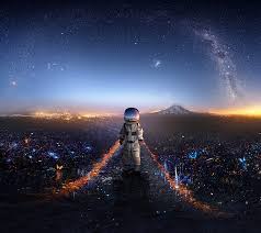 Over 40,000+ cool wallpapers to choose from. Space Out Astronaut Galaxy Moon Planet Trippy Hd Wallpaper Peakpx