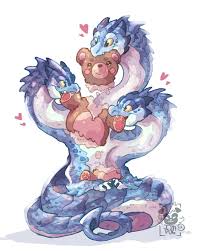 Baby Hydra Izabela Lopes Adami On Artstation At Https Www Artstation Com Artwork Qaewkd Mythological Creatures Mythical Creatures Creature Design