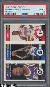 Auction Prices Realized Basketball Cards 1996 Collector's Choice Mini Ii  Allen Iverson