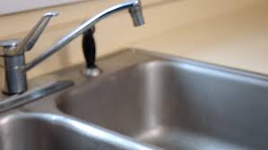 old kitchen sink move in stock footage