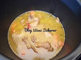 Masak sup tulang guna pressure cooker dessini. Sup Ayam Kampung Pekat Sedap Noxxa